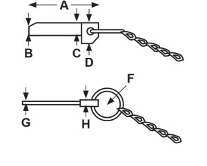 Flat Cotter Pin