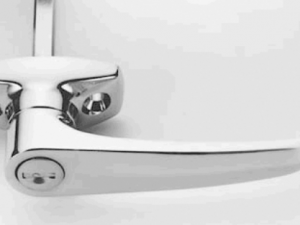 locking chrome handle