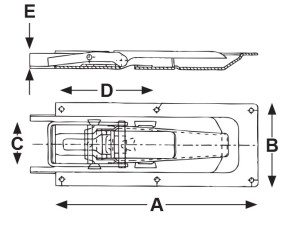 Pesca Dropside Lock