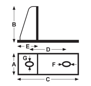 Ford Transit Mounting Bracket - RG113Y  