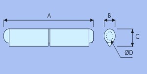 Lift Off Bullet Hinge