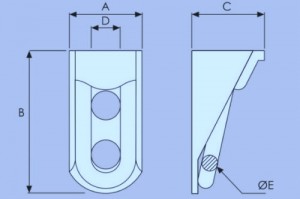 Floor Lashing Ring