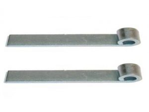 Straight Hinge Galvanised