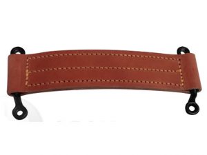 leather check strap